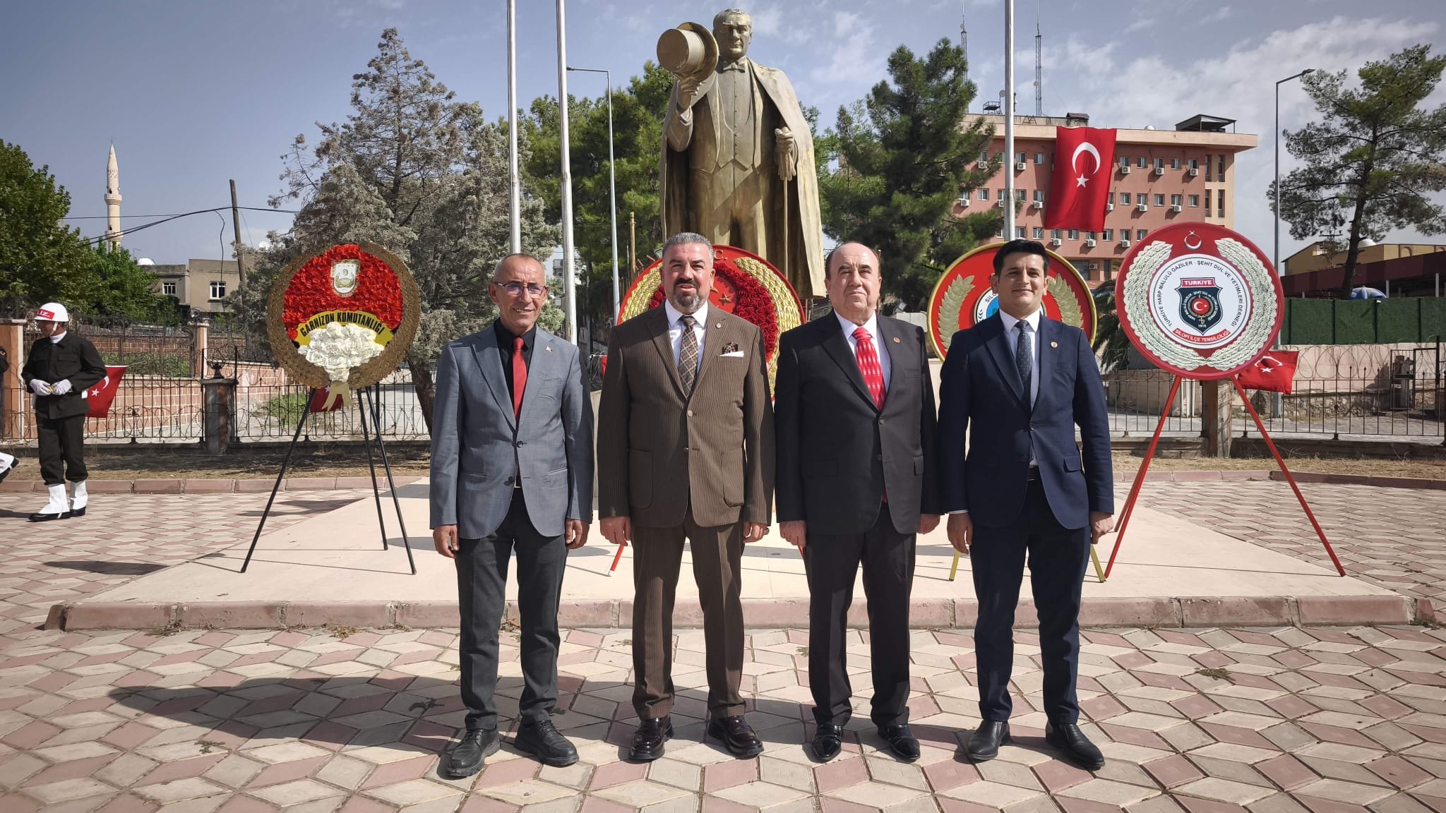 Şırnak'ta Gaziler, protokol ve ilçe yöneticileri bir araya geldi