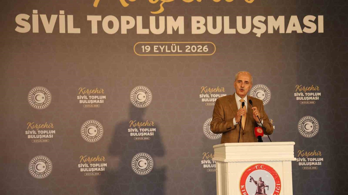 Kurtulmuş Kırşehir\'de Türkiye\'nin dönüşü olmayan barış yoluna girdiğini söyledi