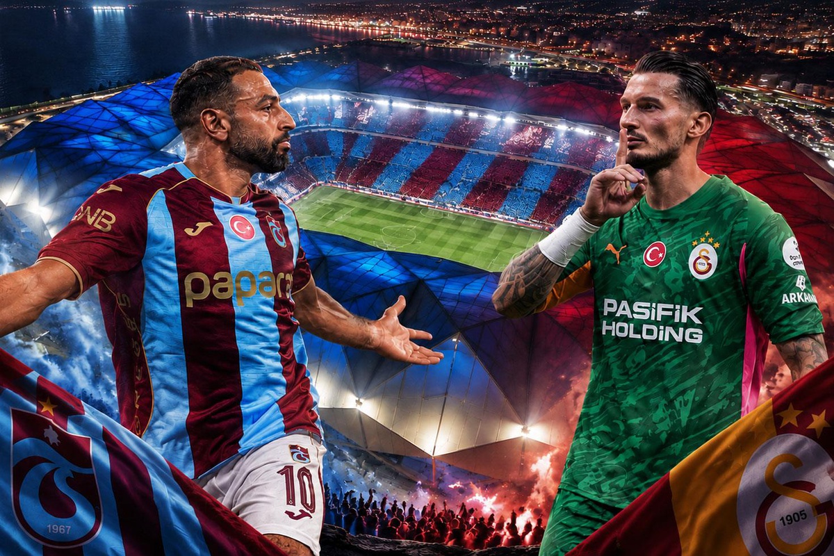 Trabzonspor-Galatasaray derbisinin ilk 11\'leri belli oldu