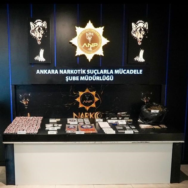 Ankara narkotik operasyonlarında 84 şüpheli gözaltına alındı, 26'sı tutuklandı