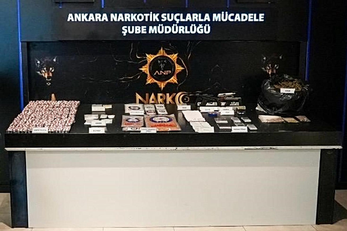 Başkentte 7 günlük narkotik mesaisi! Kilolarca uyuşturucu madde, onlarca gözaltı ve tutuklama