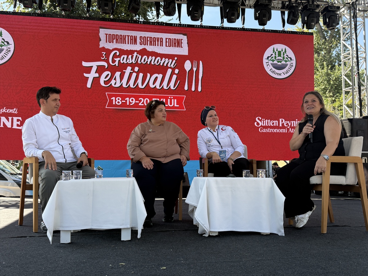 Edirne Gastronomi Festivali\'nde salamura peynirin en az 3 ay bekletilmesi önerildi