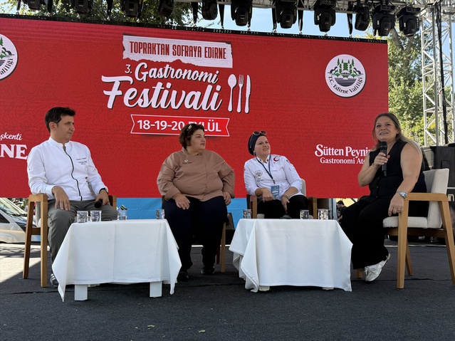Edirne Gastronomi Festivali'nde salamura peynirin en az 3 ay bekletilmesi önerildi