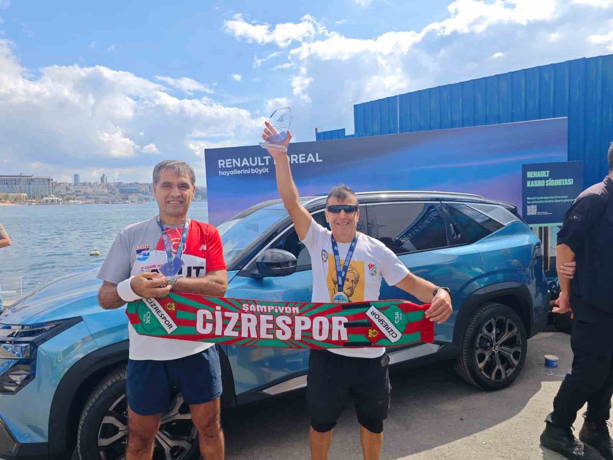İstanbul Maratonu için kriter olan koşuda Cizreli sporcu Haliç\'te üçüncü oldu