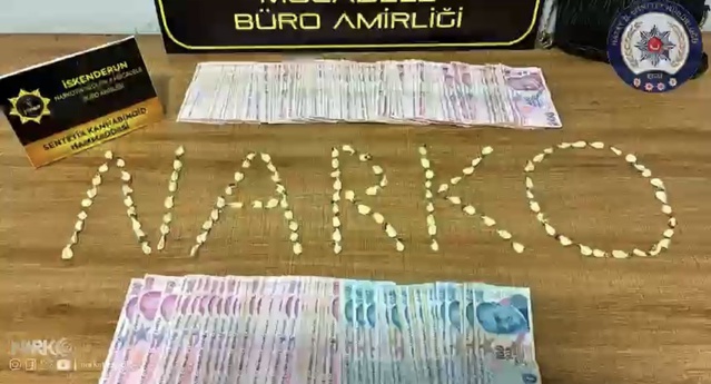 Hatay İskenderun'da uyuşturucu operasyonunda 62 şüpheli işlem gördü, 28'i tutuklandı