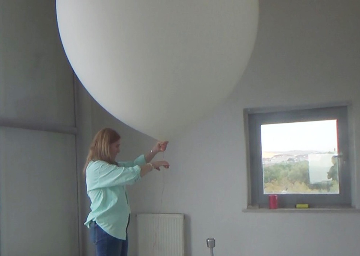 Meteoroloji 12. Bölge Müdürlüğü, Erzurum\'da her gün meteorolojik balon uçuruyor