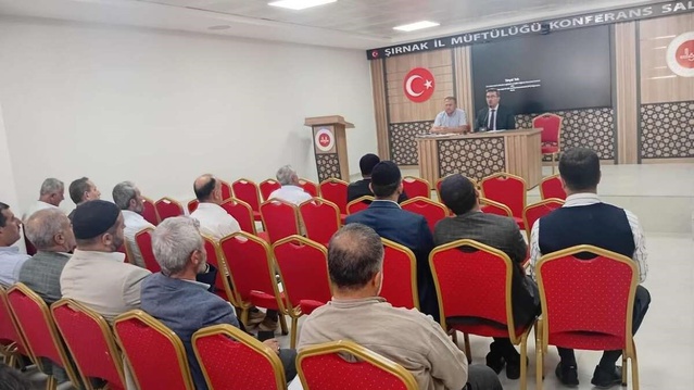 Şırnak İl Müftülüğü eylül toplantısında din hizmetleri masaya yatırıldı