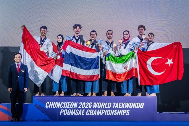 Türkiye, Dünya Tekvando Poomsae Şampiyonası'nı 1 altın ve 2 bronzla tamamladı