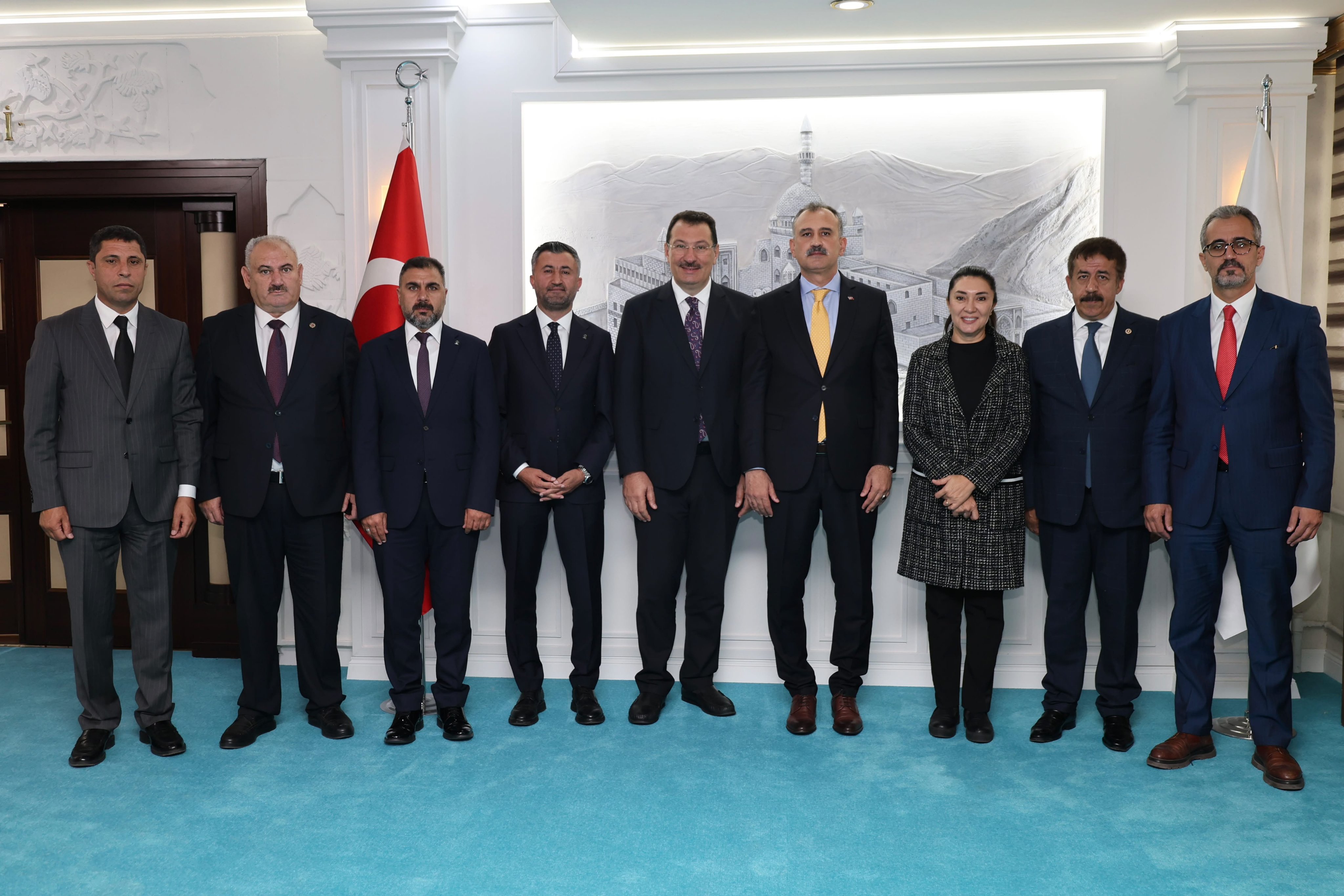 AK Parti Genel Başkan Yardımcısı Yavuz, Ağrı'da Vali <a class='keyword-sd' href='/bozkurt/' title='Bozkurt'>Bozkurt</a>'u ziyaret etti