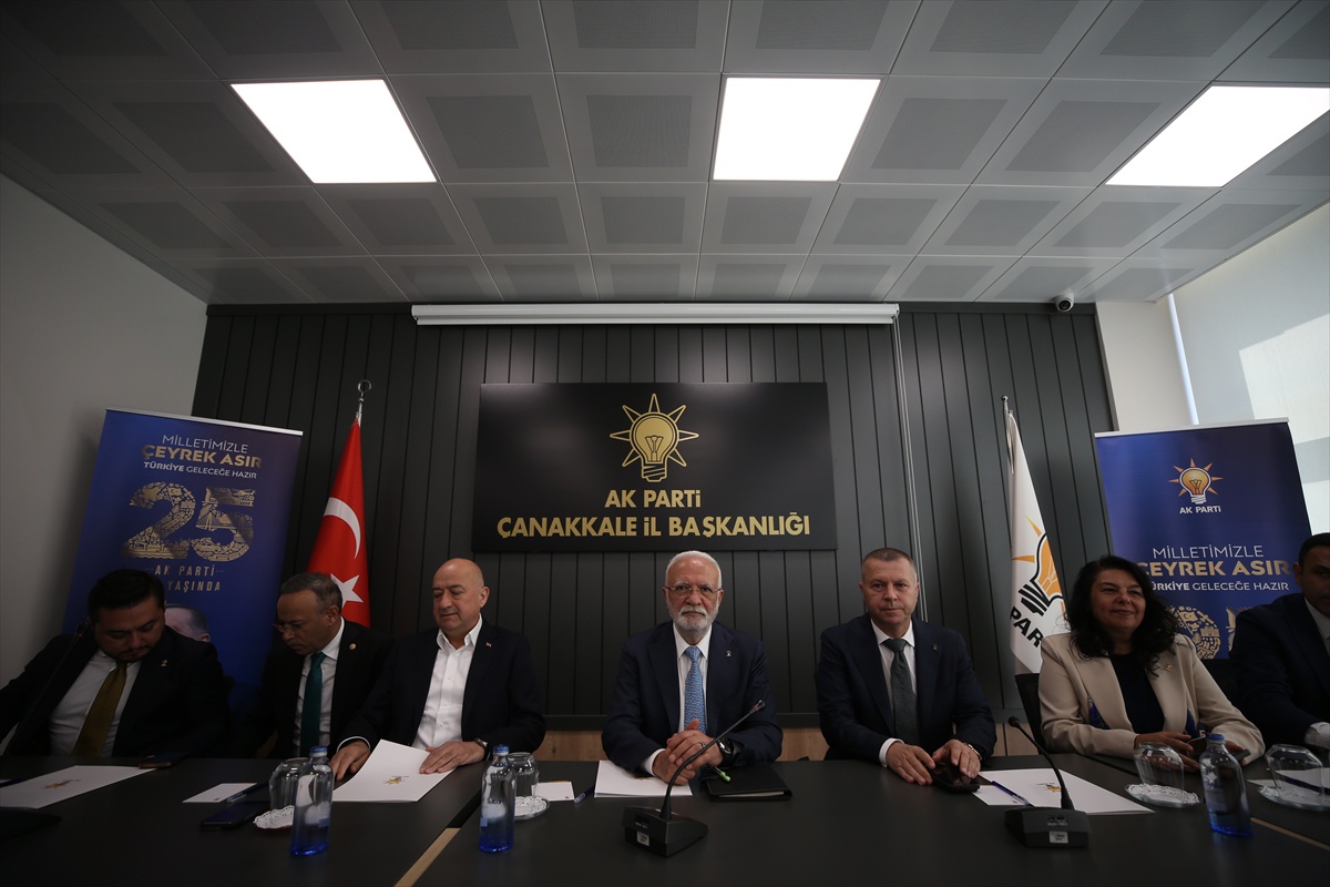 AK Parti Genel Başkanvekili Elitaş, Çanakkale\'de konuştu: