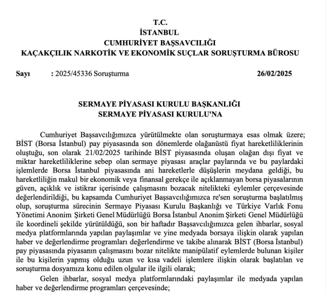 Muhammet Yarız için 2025’te düğmeye basılmış! İşte SPK’ya gönderilen belge