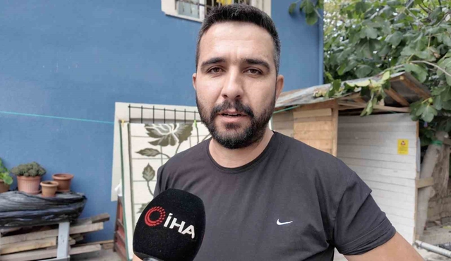 Arnavutköy'de kadın bahçedeki saksı çiçeğini alıp götürdü, aile şikayetçi olmadı