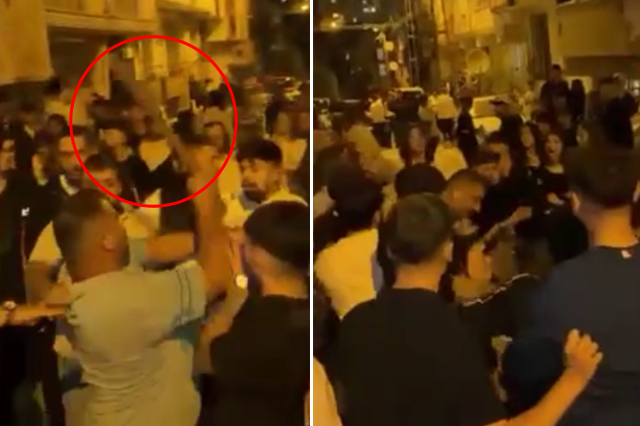 Asker eğlencesinde kan aktı! Halayda el eleyken yumruk yumruğa geldiler