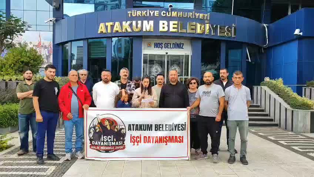 Atakum Belediyesi işçilerinin 15 günlük nöbet eylemi buruk sevinçle sona erdi