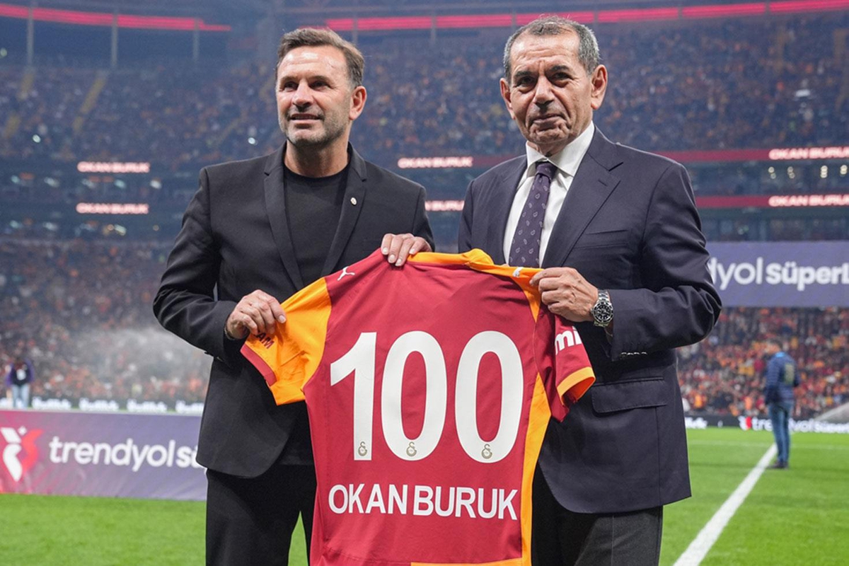 Dursun Özbek\'ten Okan Buruk\'a destek