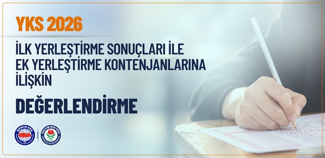 Eğitim-Bir-Sen, YKS'de 110 bin ek kontenjanı planlama sorunu olarak gördü