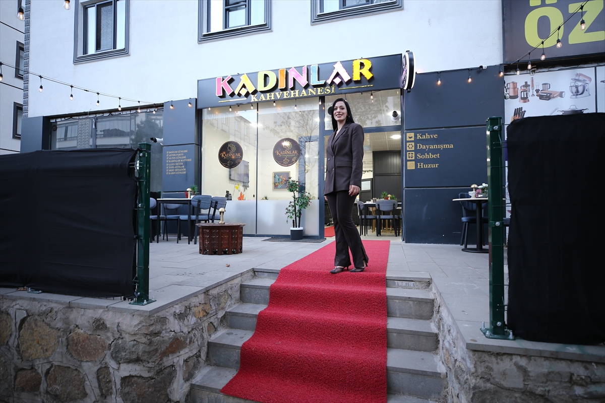 Kadınlara özel kahvehane Bingöl\'de kapılarını açtı! Kurucusu, cezaevi sonrası hayata yeniden tutunan Derya Beki Şan