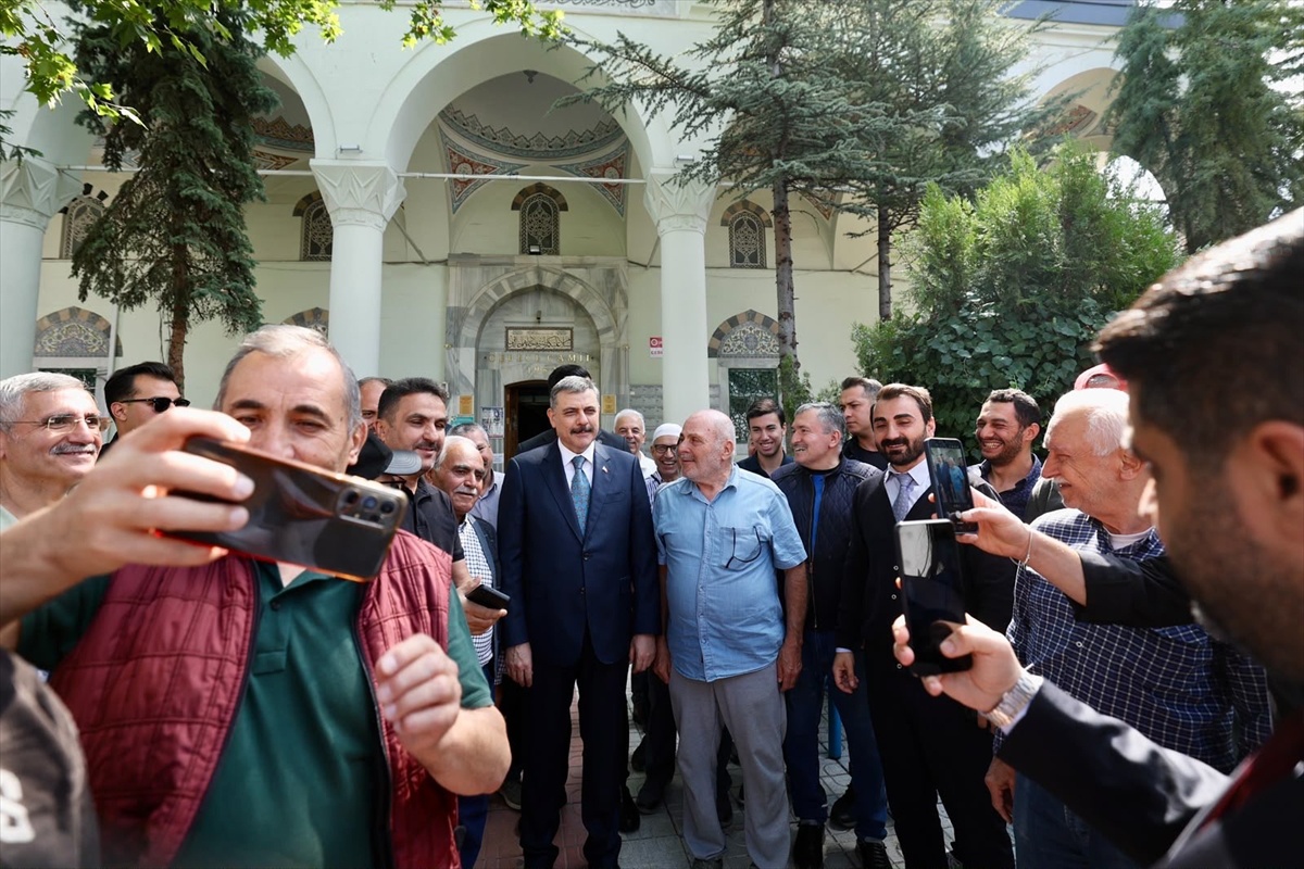 İçişleri Bakanı Çiftçi Ankara\'da esnafı ziyaret etti
