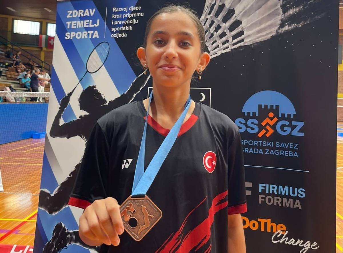 Irmak Denktaş, Zagreb\'deki Youth Open\'da bronz madalya kazandı
