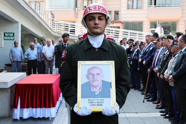 Kıbrıs Gazisi Bahattin Şen, Amasya'da son yolculuğuna uğurlandı