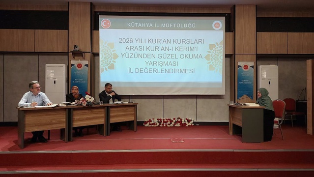 Kütahya’da ’Kur’an-ı Kerim’i Güzel Okuma Yarışması’ düzenlendi