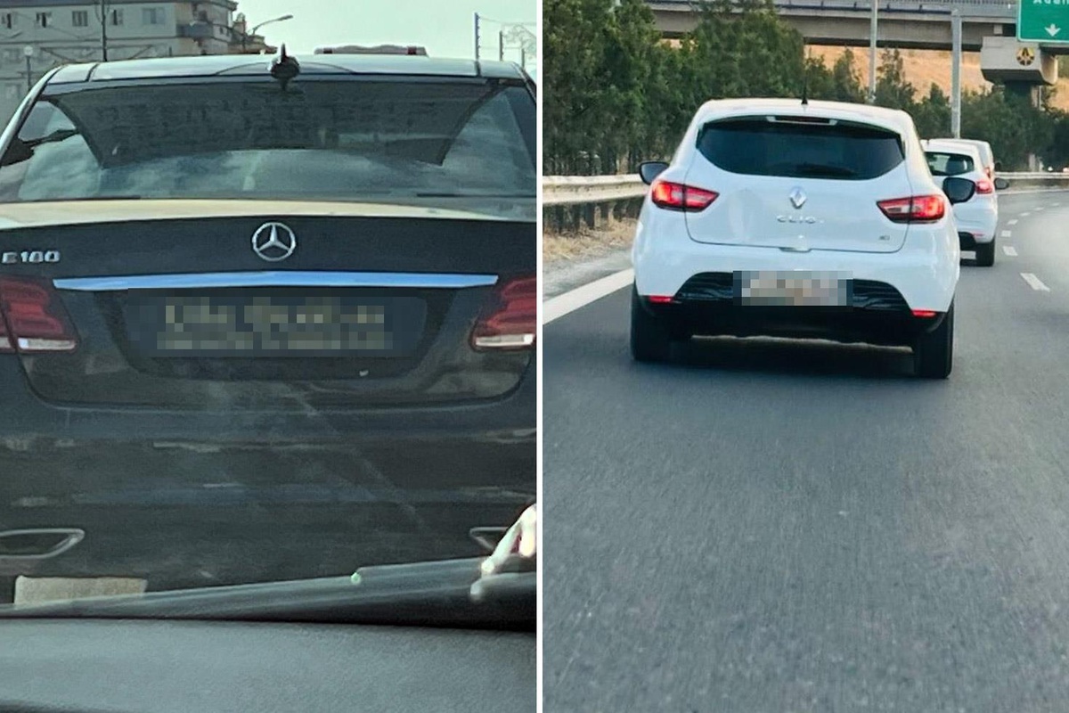 Tartışma yaratan plakalar! Görenler "Gerekeni yapın" diyerek emniyeti etiketliyor