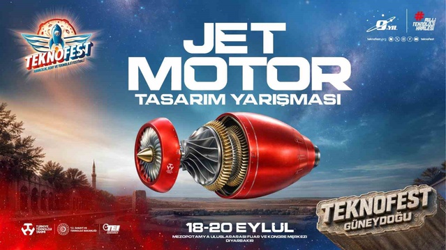 TEKNOFEST kapsamındaki Jet Motor Tasarım Yarışması finali Diyarbakır'da tamamlandı