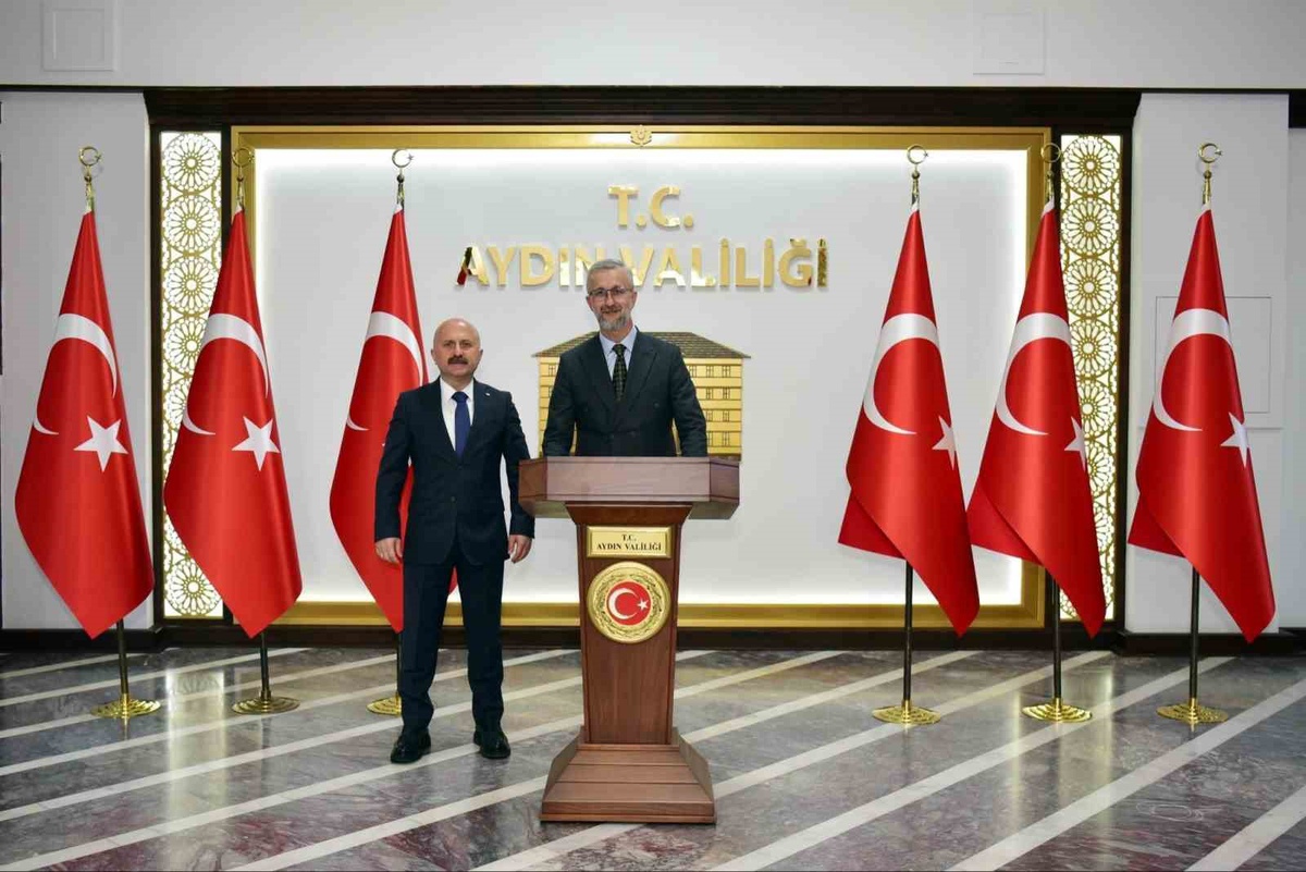 Ukrayna Büyükelçisi Celalov, Aydın\'da Vali Varol ve Başkan Çerçioğlu ile görüştü