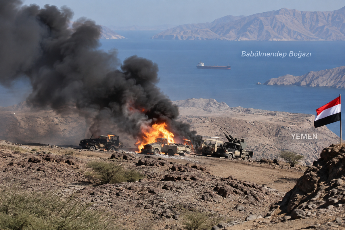 Yemen\'de Amalika Tugayları Kehbub\'da 5 Husi aracını hedef aldı; araçlardakiler öldü