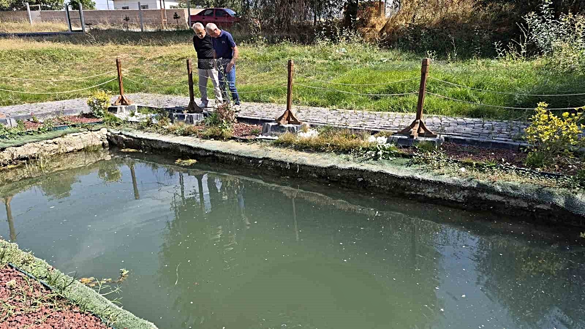 Yozgat Sarıkaya\'da Kargalık köyünde antik havuz 20 sene sonra yeniden suya kavuştu