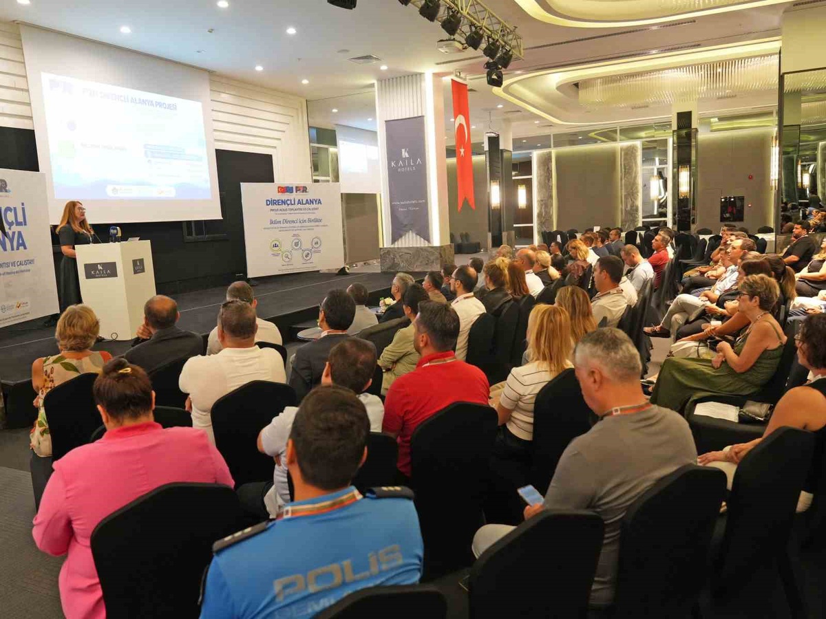 Alanya\'da 210 bin avroluk iklim dirençliliği projesinin çalıştayı düzenlendi.