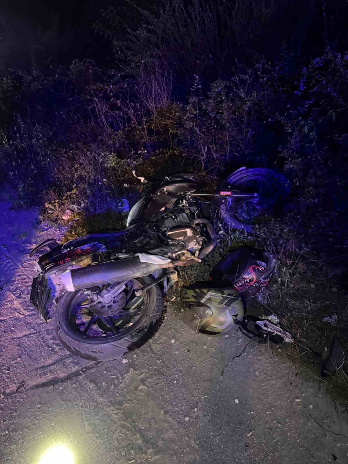 Alaplı\'da otomobil ile motosiklet çarpıştı, 2 yaralı, sürücü 220 promil alkollü çıktı