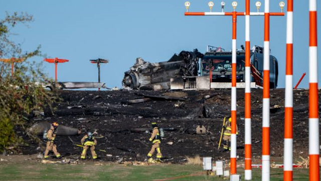 Almanya'daki Spangdahlem ABD Hava Üssü'nden kalkan bir F-16 düştü