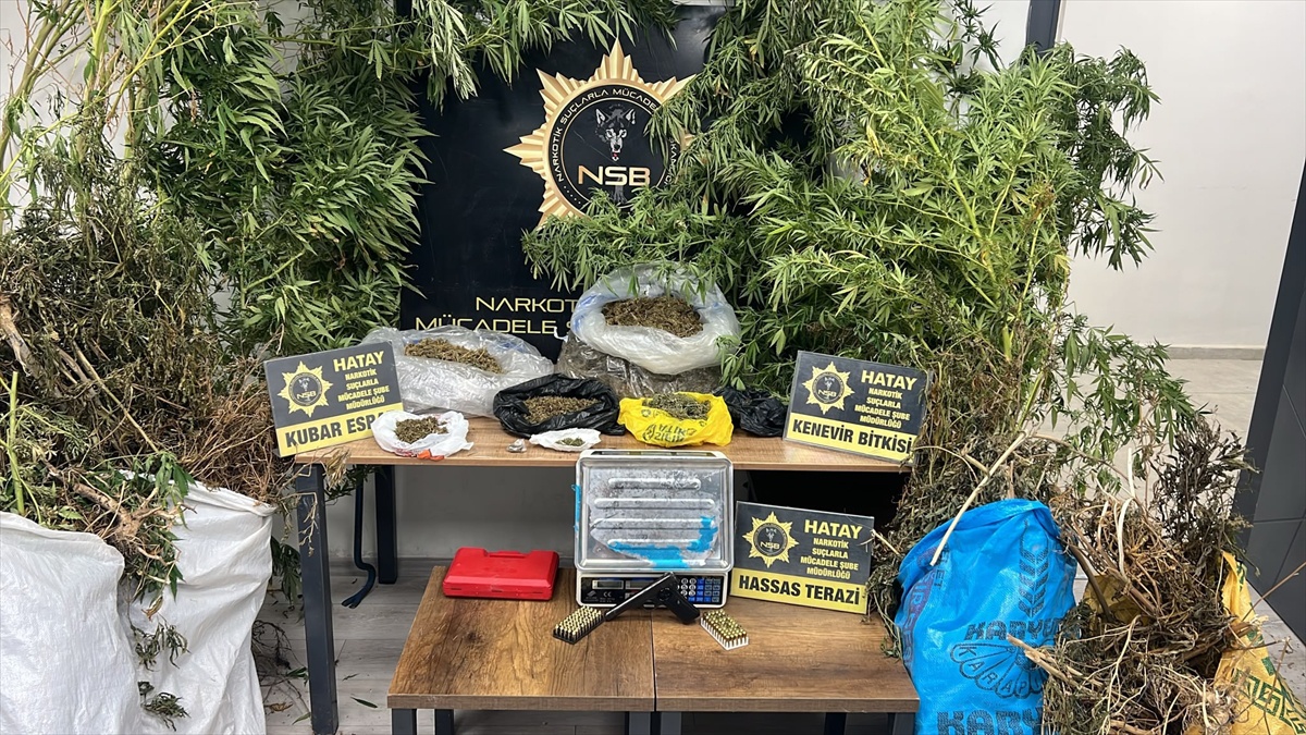 Antakya\'da uyuşturucu operasyonunda 1 şüpheli tutuklandı, 14 kilo 752 gram esrar bulundu