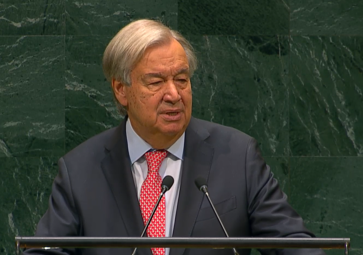 Guterres son kez BM Genel Kurulu\'nda çatışmalar durmalı, Afrika\'ya daimi üyelik istedi