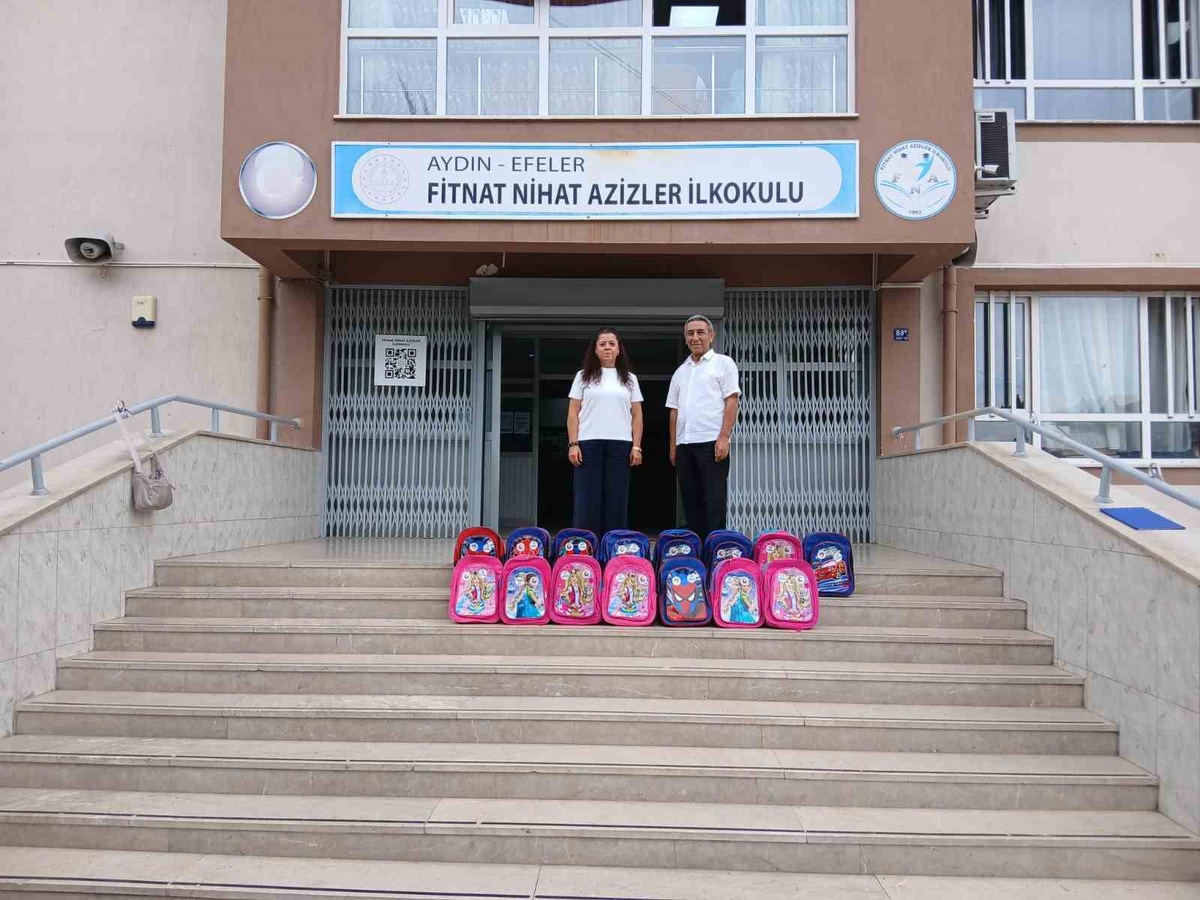 AYSO ve TOBB, Aydın\'da 500 ihtiyaç sahibi öğrenciye okul çantası ulaştırdı