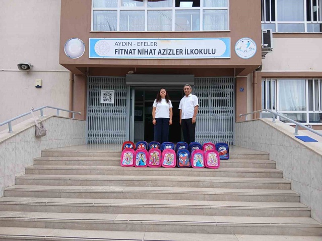 AYSO ve TOBB, Aydın'da 500 ihtiyaç sahibi öğrenciye okul çantası ulaştırdı
