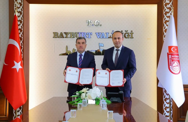 Bayburt Valiliği ve Başsavcılık yükümlülere topluma katılım için protokol imzaladı