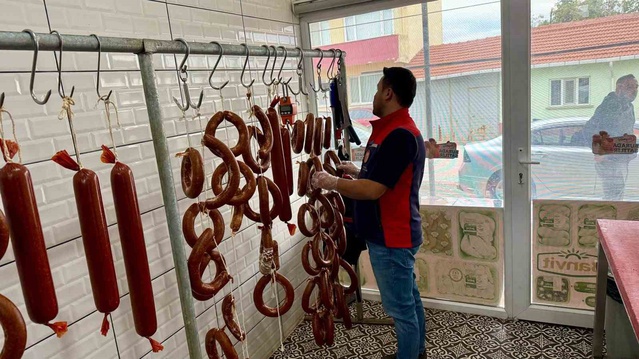 Çan Tarım ve Orman Müdürlüğü Etili'de gıda güvenliği ve hijyen denetimi yaptı