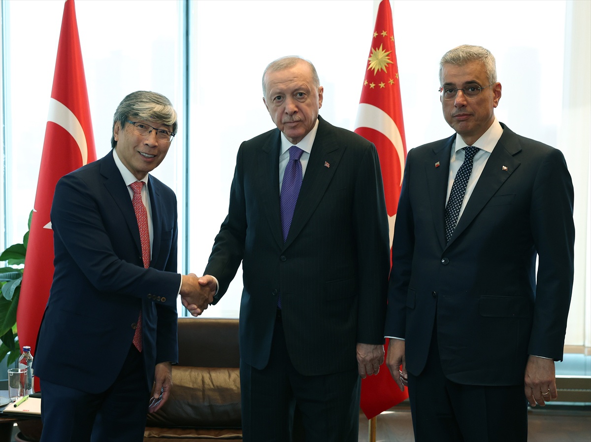 Cumhurbaşkanı Erdoğan, Doktor Patrick Soon-Shiong\'u kabul etti