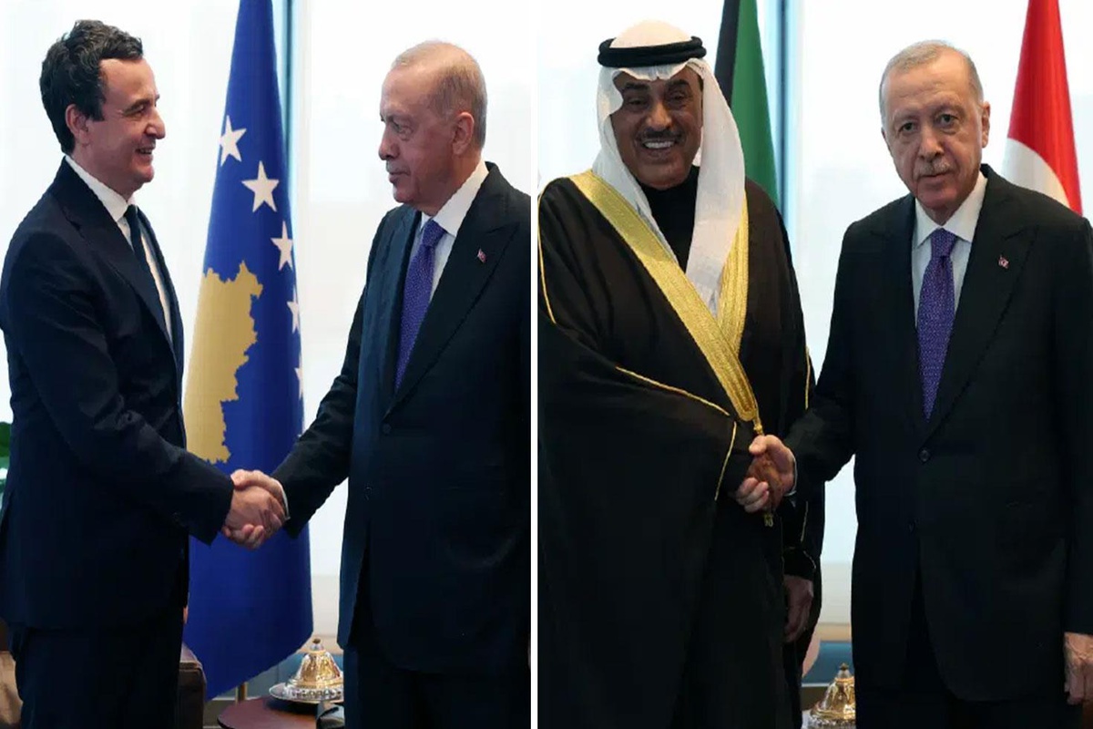 Cumhurbaşkanı Erdoğan\'dan ABD\'de diplomasi trafiği