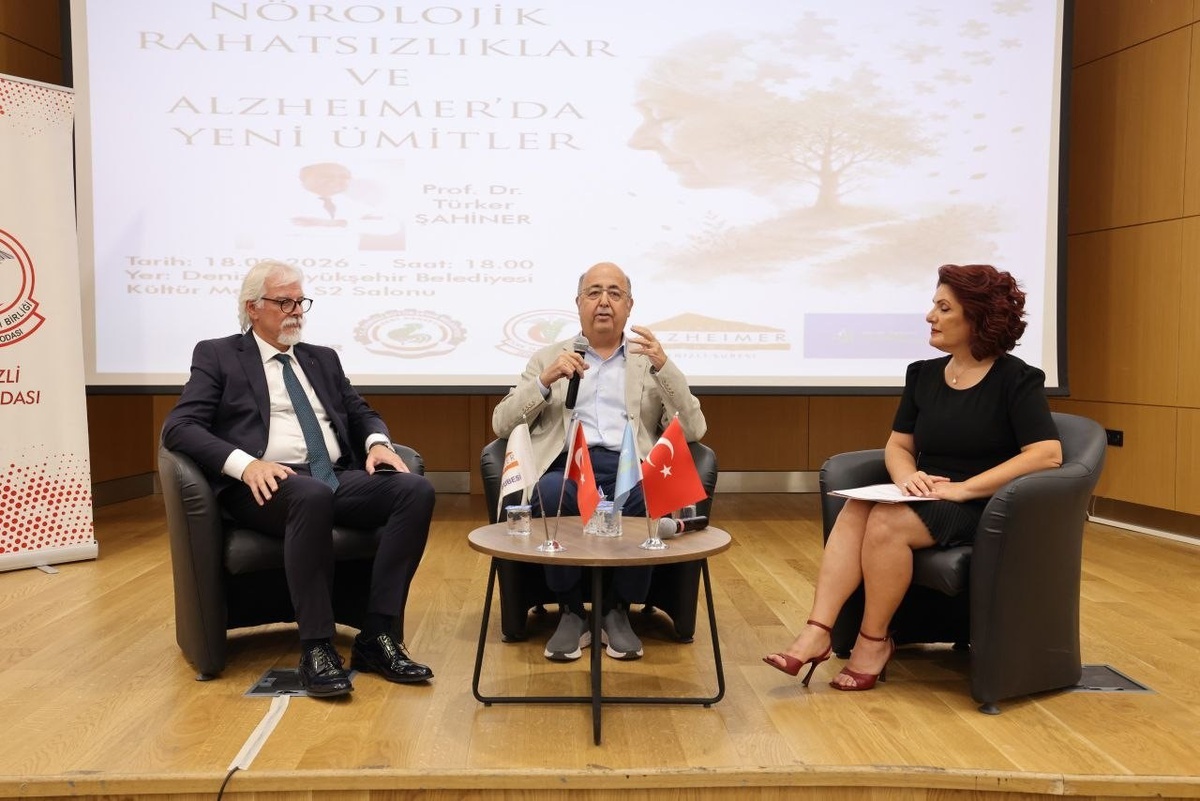 Denizli\'de Alzheimer semineri erken teşhisin önemini ve yeni tedavileri ele aldı