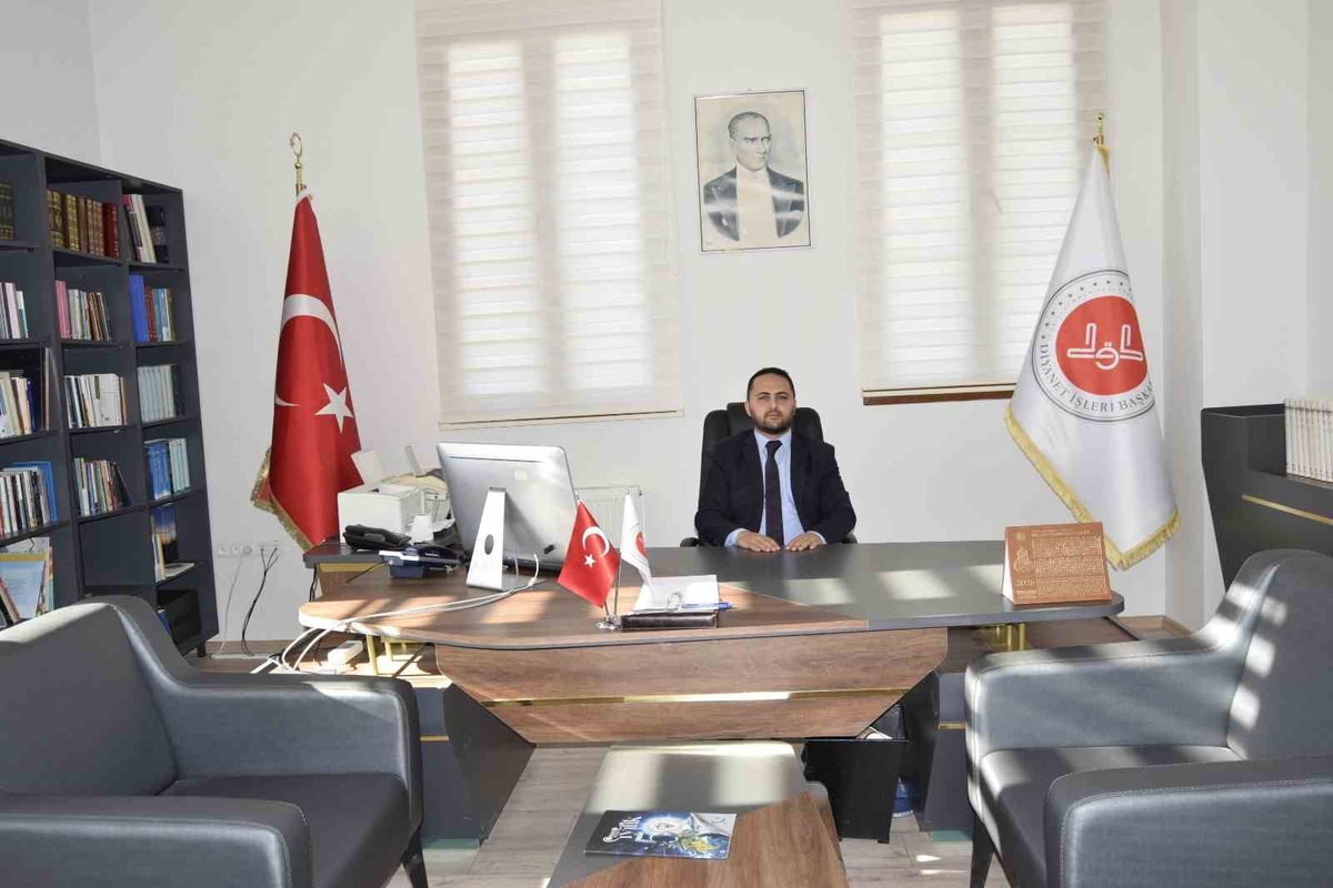 Baysoy, Diyarbakır Dicle\'de müftülük görevine başladığını açıkladı