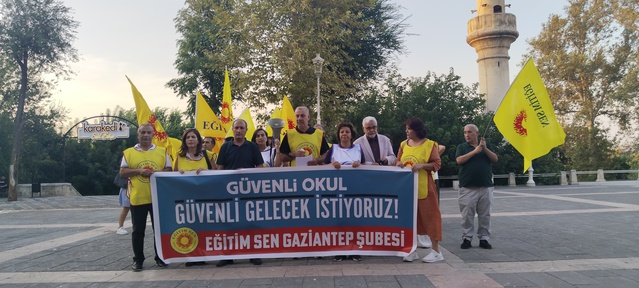 Eğitim-Sen Gaziantep, Turgutlu saldırısında yaralanan 11 öğrenci için MEB'e çağrı yaptı