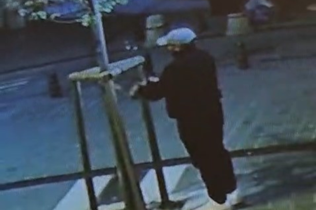 Vitrin görünmüyor diye ağacı kesti! Her şey saniye saniye kaydedildi