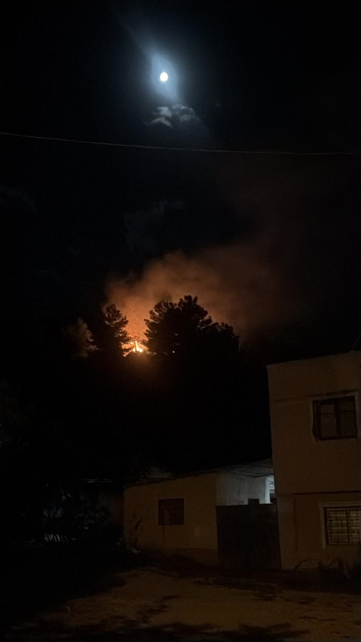 Hatay Arsuz Hüyük Mahallesi\'ndeki orman yangını ekiplerin müdahalesiyle söndürüldü
