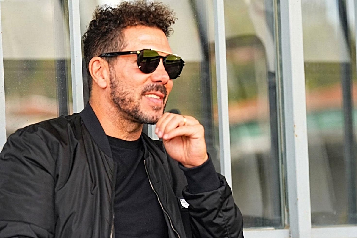 Simeone\'den rakibi Barcelona\'ya övgü dolu sözler