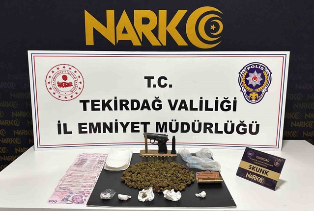 Tekirdağ'da son 2 haftada uyuşturucu suçundan 220 şüpheliye işlem yapıldı, 25 tutuklandı