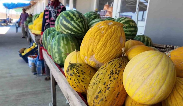 Tekirdağ Malkara'da Ahievrenli kadınlar ürünlerini 5 yıldır yöresel pazarda satıyor