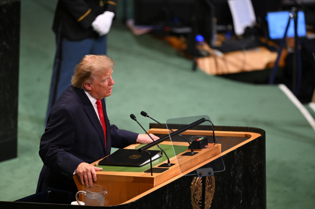 Trump BM'de konuştu! İran'a önce yüklendi sonra anlaşma için tarih verdi
